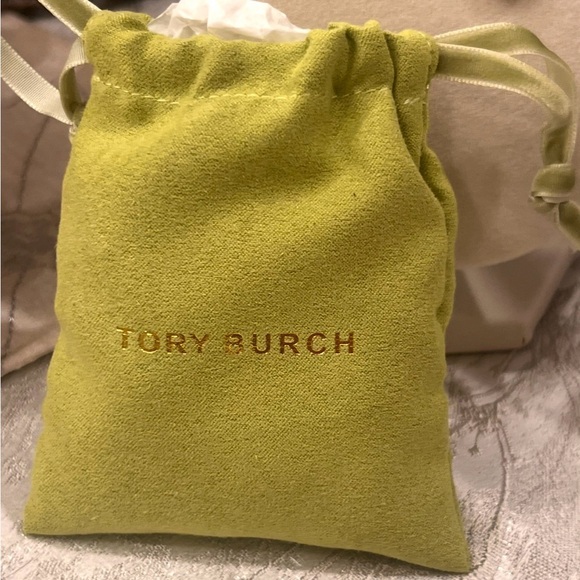 Tory Burch Kira Clover mother of pearl inlay Pendant Necklace - Picture 3 of 3